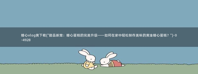 糖心vlog会员充值